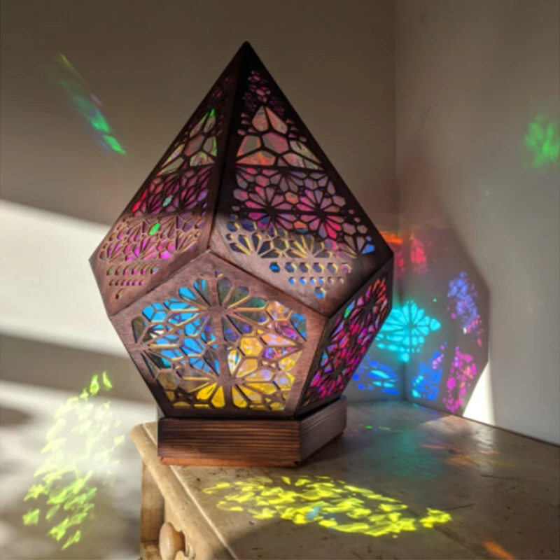 Большая Напольная Лампа в богемном стиле декоративный подарок Сказочная