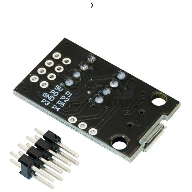 Подключаемая плата разработки ATTINY для ATtiny13A/ATtiny25/ATtiny45/ATtiny85 программирующий