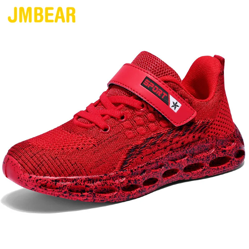 JMBEAR kids shoes Men's Outdoor Leisure Mesh Children's Sports Medium and large boys children's ayakkabı 7038 | Детская