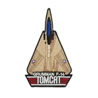 Вышивка Grumman Tomcat F14, военные железные нашивки на одежду, аксессуары, применимы на куртке армии США, жилет на заказ