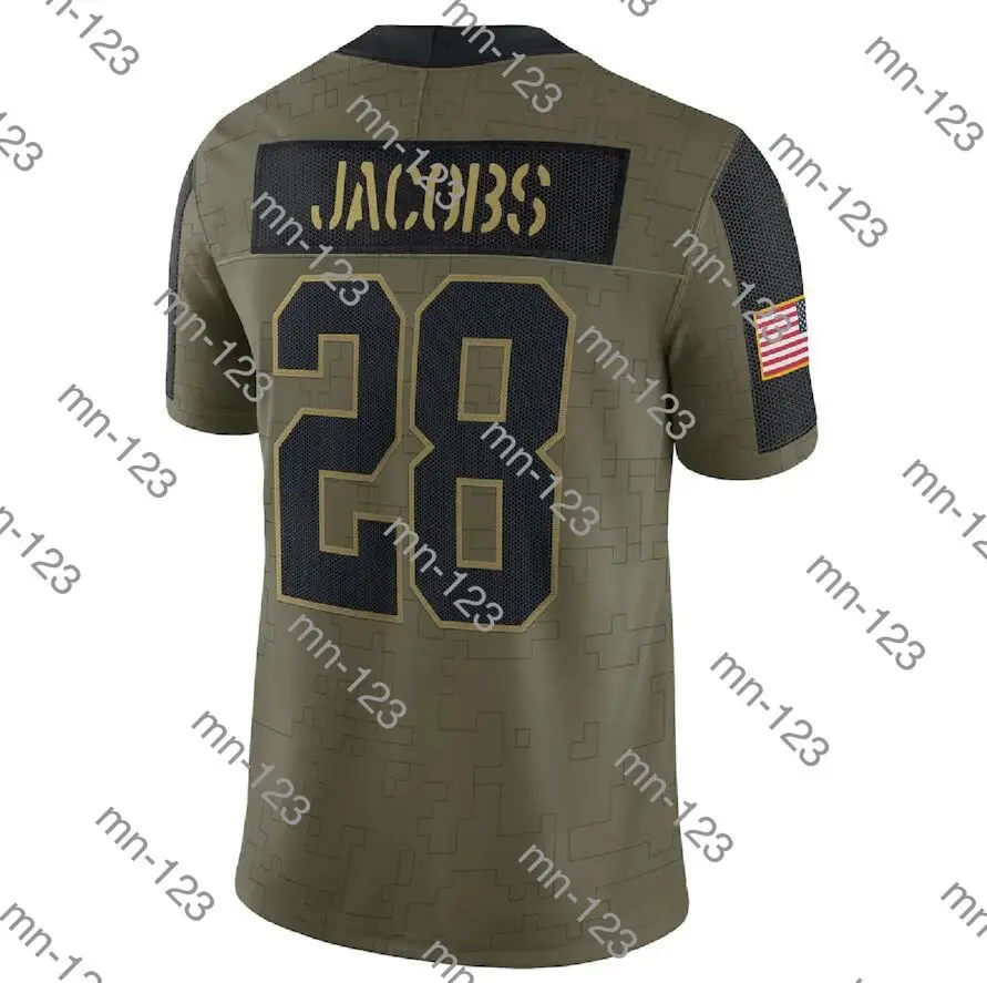 

Stitch Men Josh Jacobs 2021 Salute To Service Limited Las Vegas Jersey