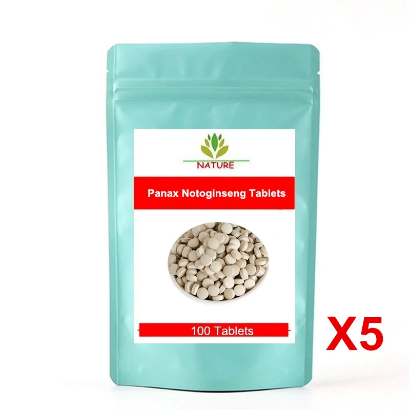 

100% Pure Panax Notoginseng Tablets San Qi /Tian Qi Tablets
