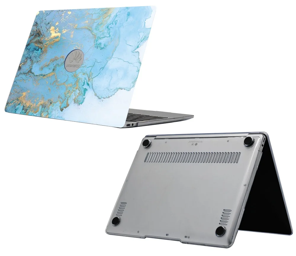 Новый мраморный пластиковый чехол Супер светильник защитный для huawei MateBook 13