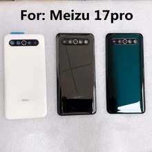 For Meizu 17 Back Battery Cover Housing Door Rear Case With Camera Lens For Meizu 17 M928Q Back Housing Replacement