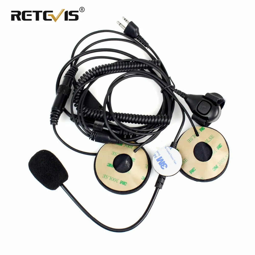 Профессиональный мотоциклетный шлем гарнитура наушник с микрофоном для Midland Walkie