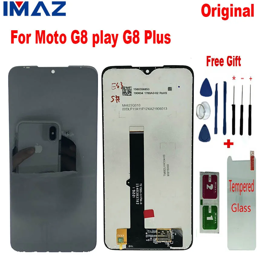 IMAZ 100% тестовый оригинальный для 6 3 &quotЖК Motorola G8 Play ЖК дисплей кодирующий