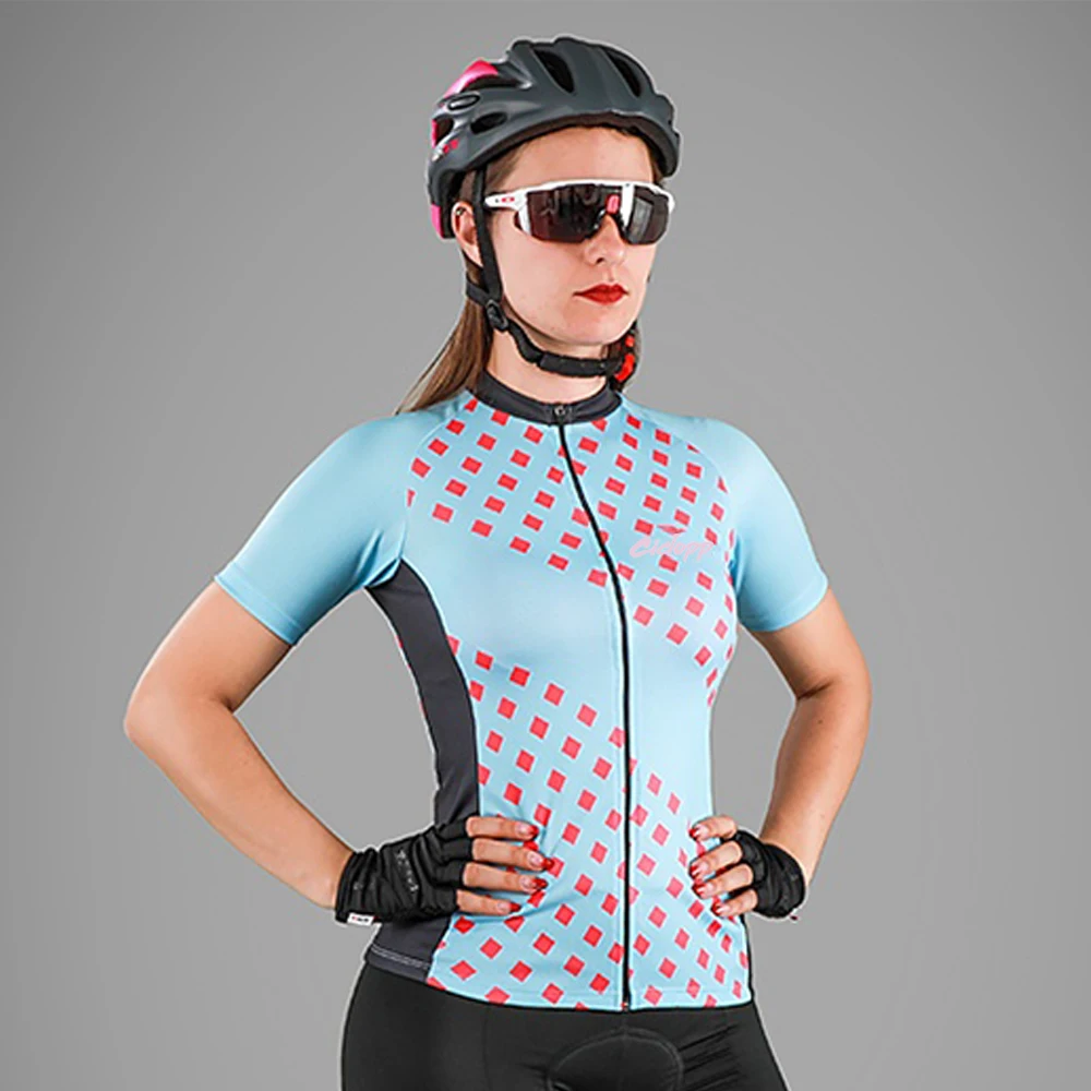 

2021 Летняя женская одежда для велоспорта ciclopp с коротким рукавом, впитывающая пот и дышащая одежда для профессиональной команды MTB racing