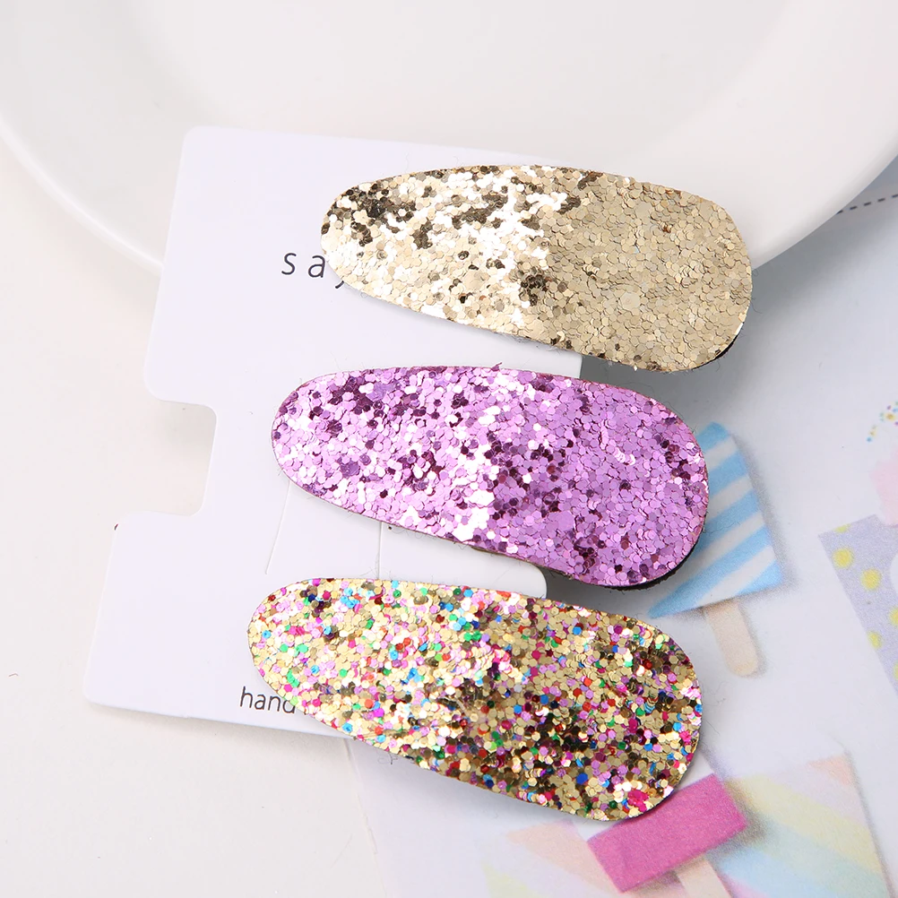 Заколки для волос девочек 1 шт. яркие блестящие заколки аксессуары | Детская