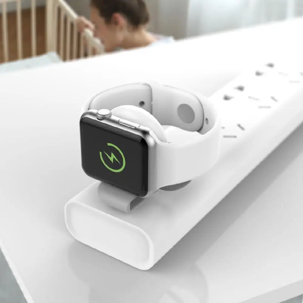 Беспроводное зарядное устройство для Apple Watch часы серии USB Быстрое беспроводное