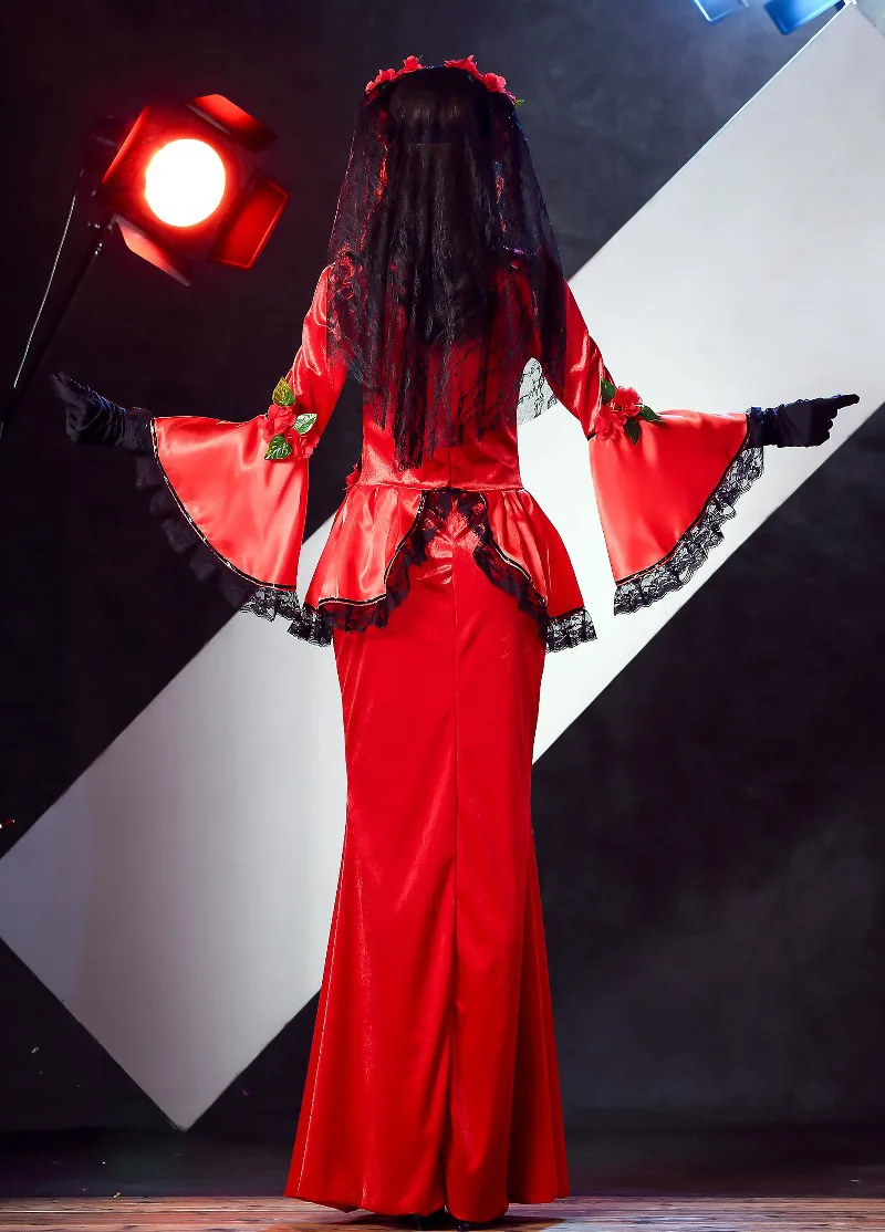 Костюмы на Хэллоуин для женщин маскарадные шары королевы сердца вампирские