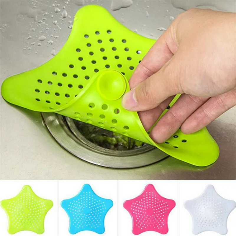 

1Pc Convenient Strainer Sink Filter Anti-blocking Floor Drain Hair Stopper Catcher Kitchen Accessories Bathroom Accessories