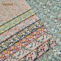 floral calicoprinted 100 cotton fabric twill cloth for diy sewing babykids bedding quilting dress textile materialby meter
