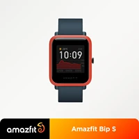 global version amazfit bip s smartwatch 5atm waterproof swimming 40 days battery gps glonass fitness track smart watch