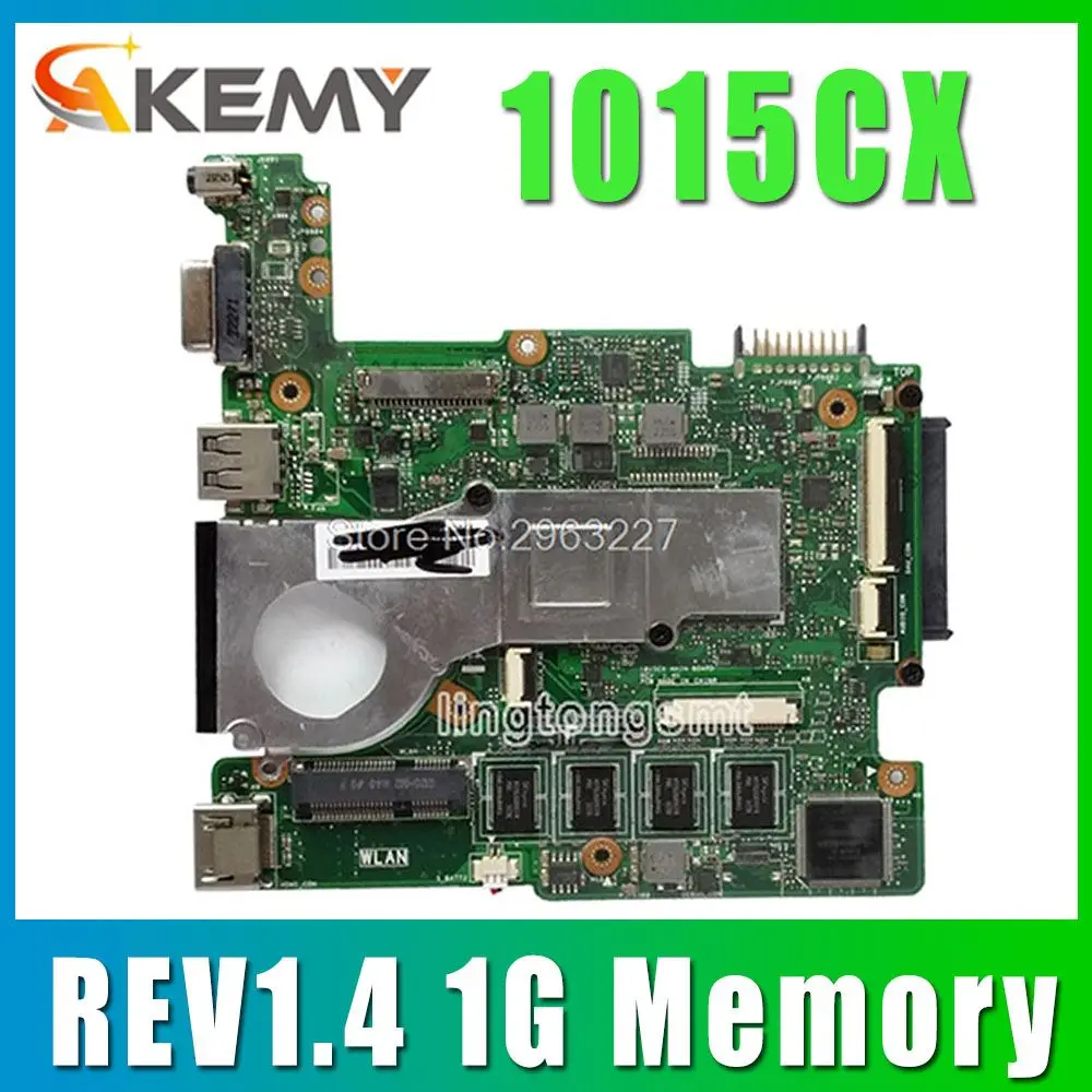 1015CX материнская плата REV1.4 1G Память для ноутбука ASUS системная тест материнской