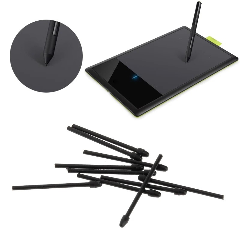 10Pcs Graphic Drawing Pad Pen Nibs Replacement Stylus for Intuos 860/660 Cintiq K1AA | Компьютеры и офис