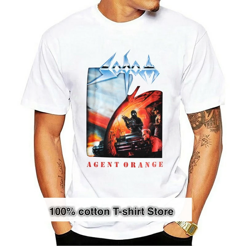 

New Sodom Band Agent Orange Album Heavy Metal Shirt (SML-2XL) badhabitmerch