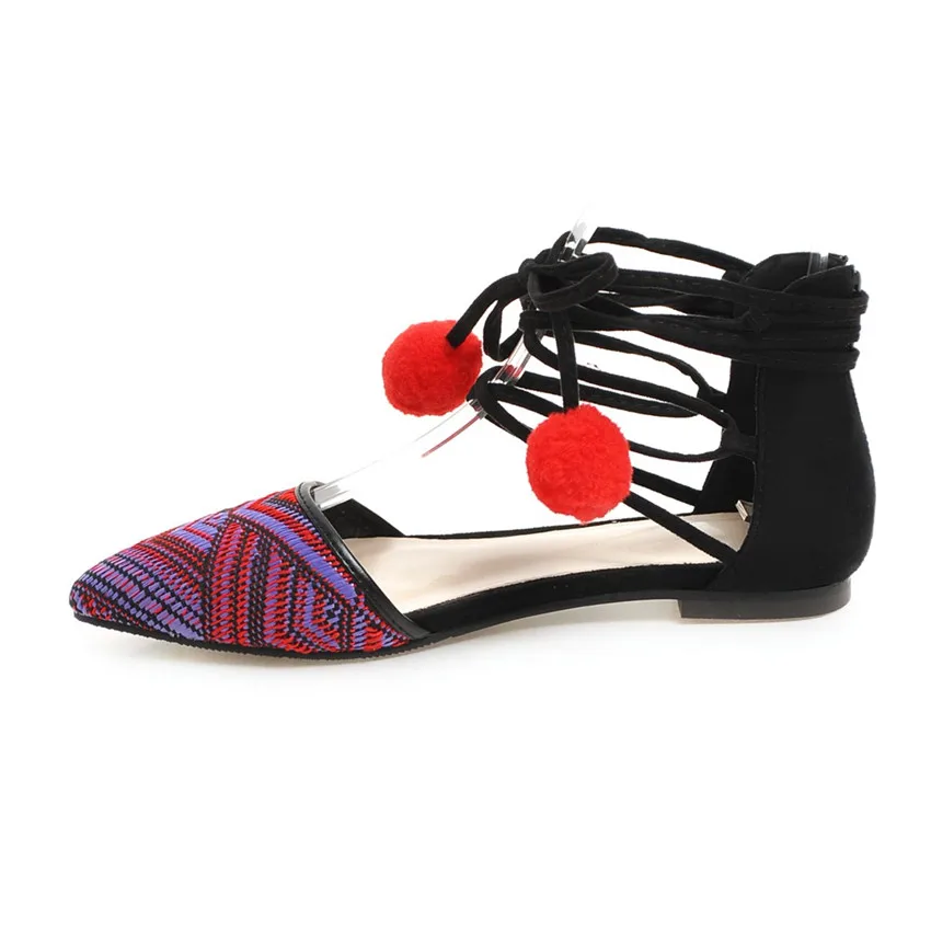 Летние женские туфли мокасины в стиле д 'Орсе на плоской подошве Сандалии