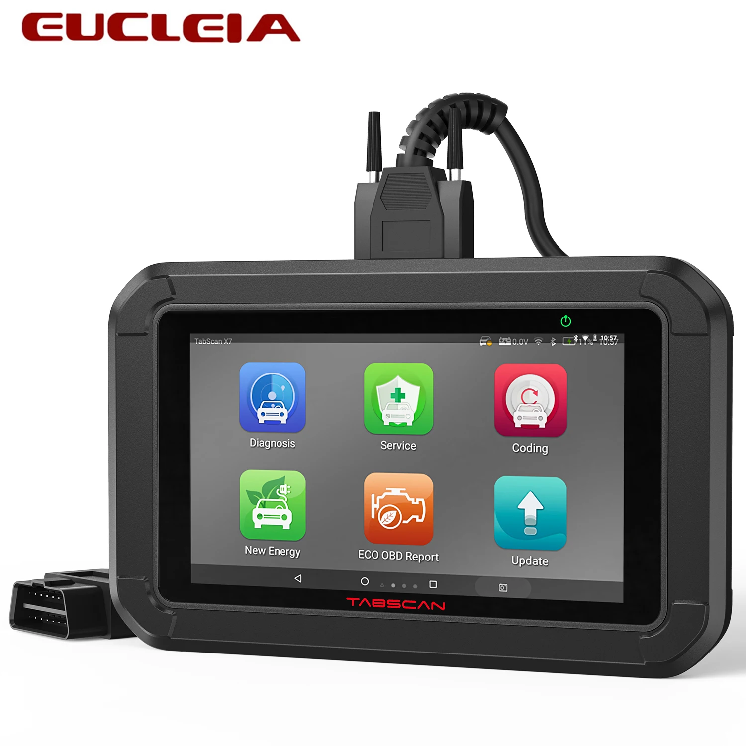 

EUCLEIA Tabscan X7 OBD2 Diagnostic Scanner Full System Oil SAS BMS EPB TPS Reset Read Code Car Diagnostic Tools Free Shipping