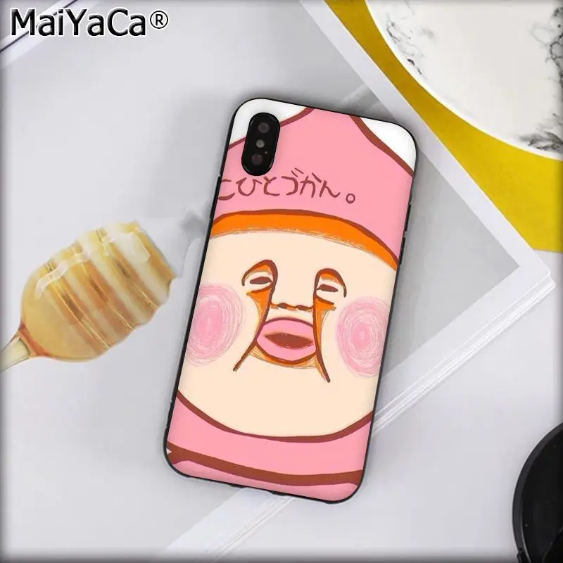 Розовый персиковый кобито MaiYaCa! Чехол для телефона Kobito Apple iphone 11 pro 8 7 66S Plus X XS MAX SE XR |