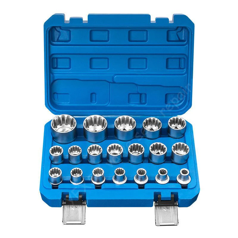19 шт. Набор торцевых головок 1/2 дюйма 12 5 мм