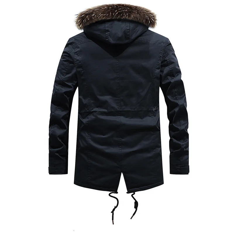 Winter Man Cotton Increase Villus Lead Men's Wear Loose Coat Man Solid Color Cotton-padded Clothes