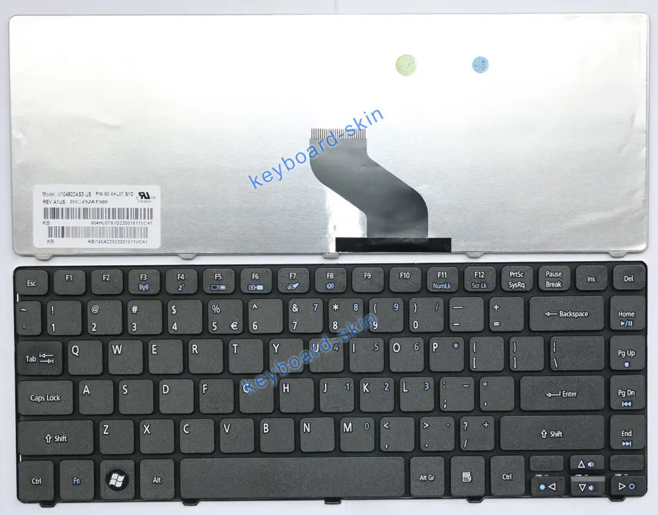 Новая клавиатура US для Acer 3410 3810 3810T 3820 3820T 3935 4235 4240 4250 4251 4252 4253 4336 4339 4535 4540 4540G 4552 V104602AS3