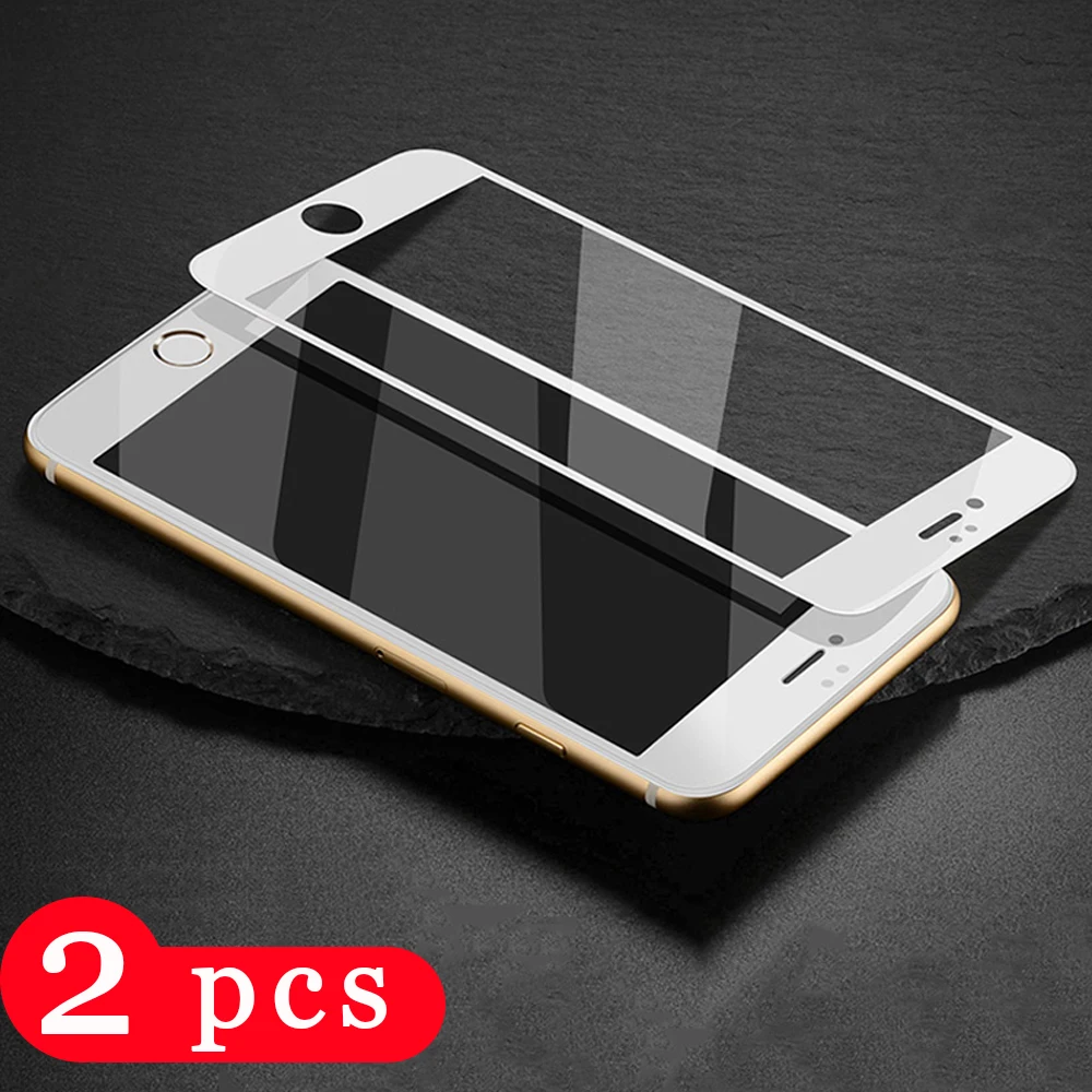 Защитное стекло закаленное для iphone 7 plus/8 plus 2 шт.|Защитные стёкла и плёнки