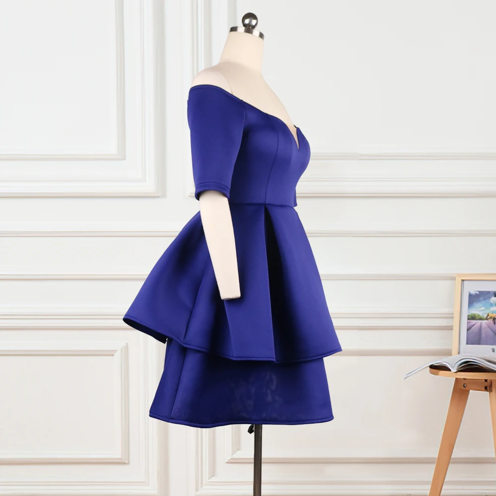 

Puffy Dresses Women Ball Gown Prom Pink Ruffle Dress Sexy Plus Size African Lady Cute Mini Party Birthday Outfits 2021 Summer XL