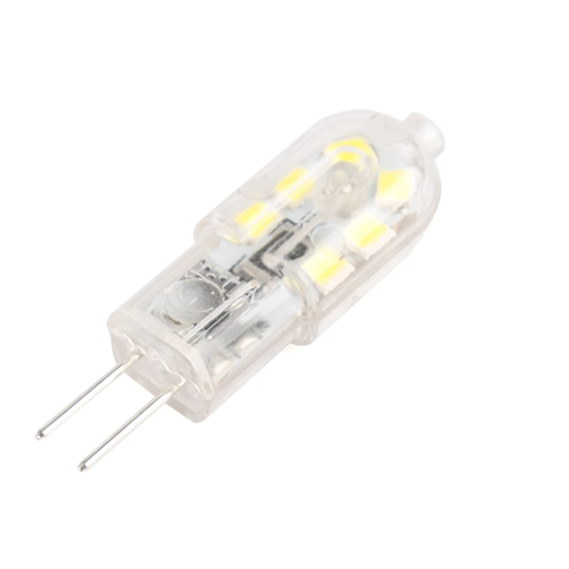 2Pc G4 12V 2835 SMD Bulb Silicone Crystal Lamp 220V 3W Dimmable COB LED Light Canbus High Quality Super Bright Soft Energy Save - купить по