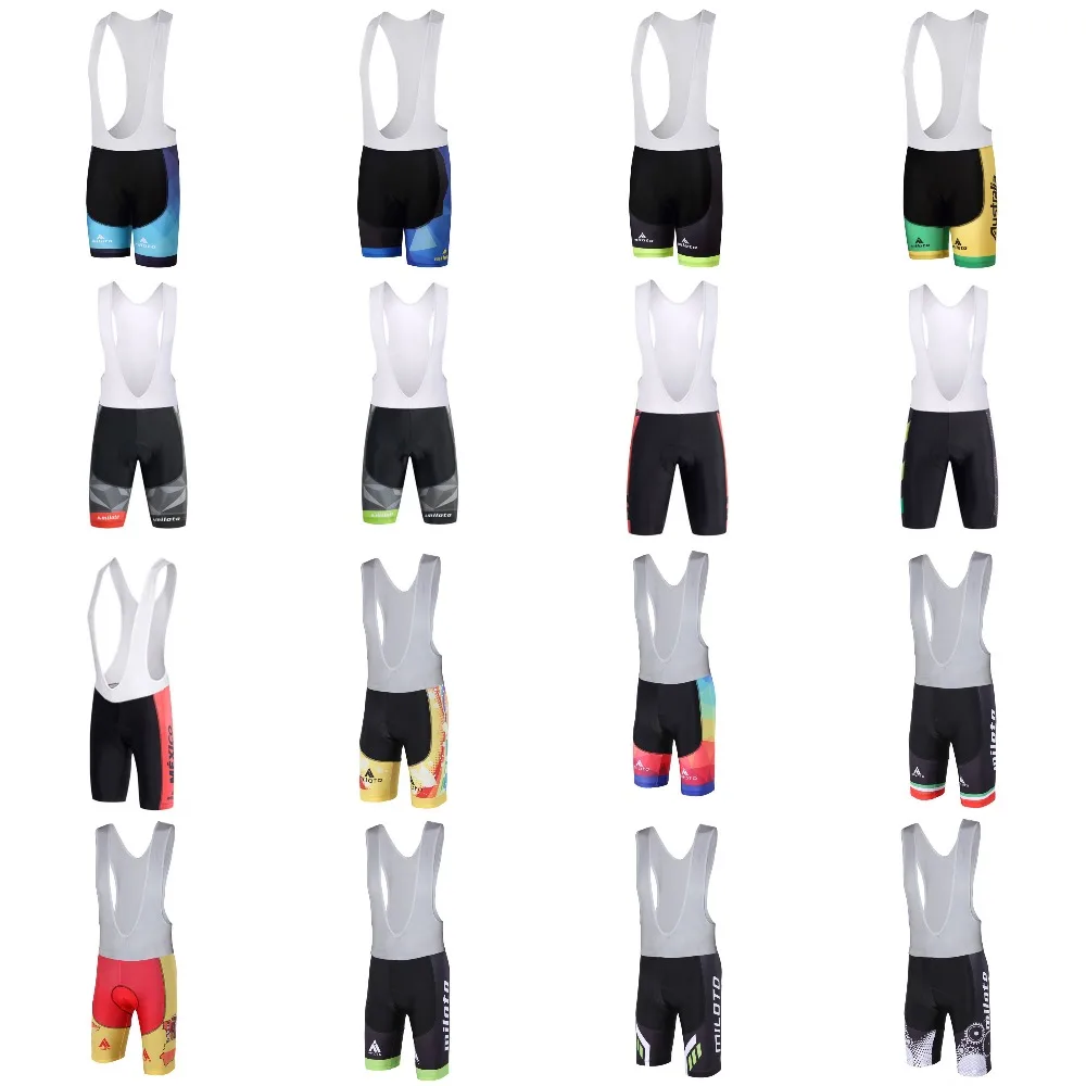 Велосипедные шорты MILOTO TOP Мужская одежда для улицы велосипедные 3D Coolmax с гелевыми