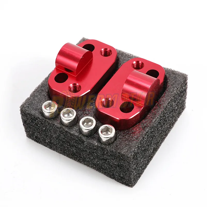 Мотоциклетные универсальные алюминиевые хомуты на Руль с ЧПУ 1/8 дюйма 28 мм