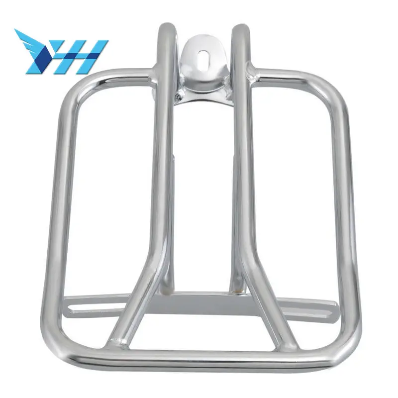 

Мотоциклетная хромированная/черная багажная стойка для Dyna Low Rider (EFI)-FXDL 07-09 Street Bob Super Glide-FXD New