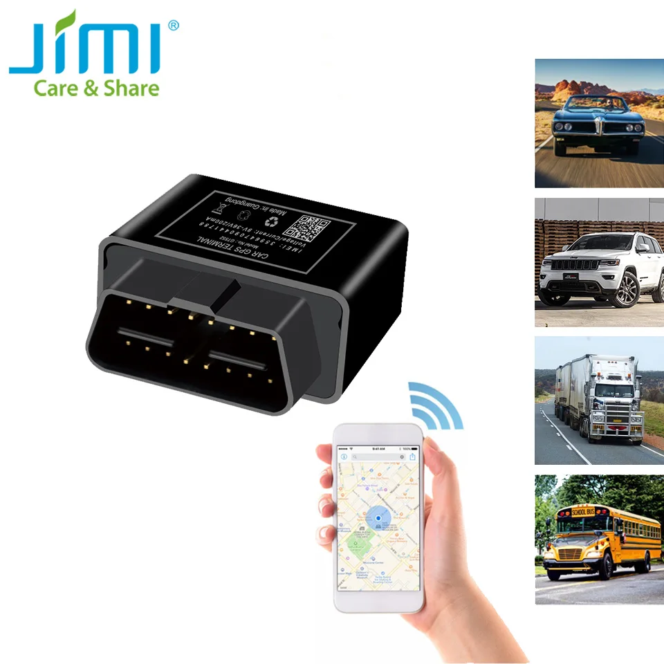JIMI VG02U OBD Автомобильный GPS Трекер 8 режимов вождения обновление OB22 локатор в режиме