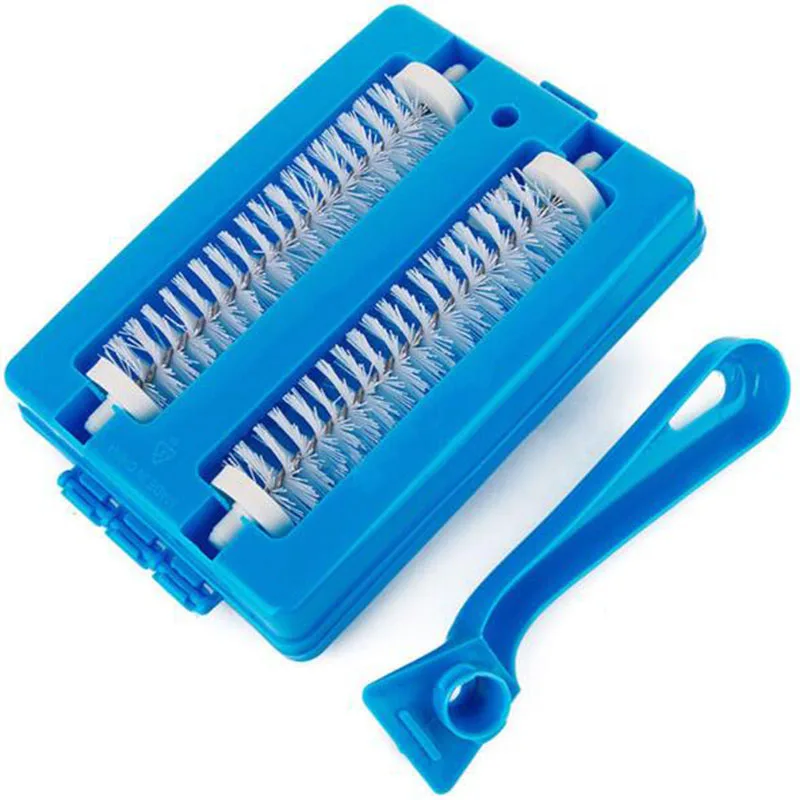 

1pc Carpet Cleaning Brush Plastic Handhold Crumb Sweeper Sofa Bed Table Cloth Brush Cleaner Collector Roller Household Tools