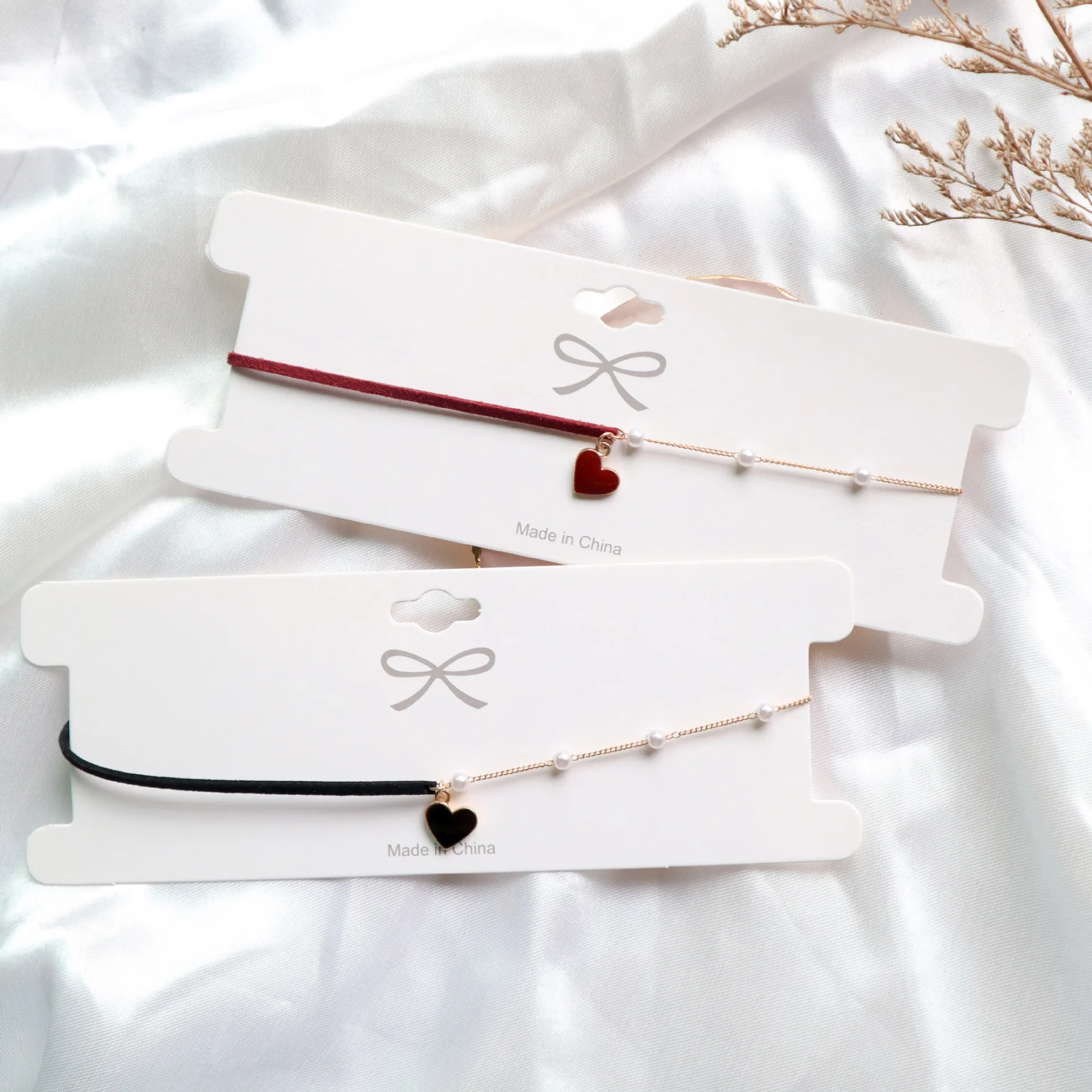 Doreen Box винтажное бархатное колье с искусственным жемчугом цепочкой в форме