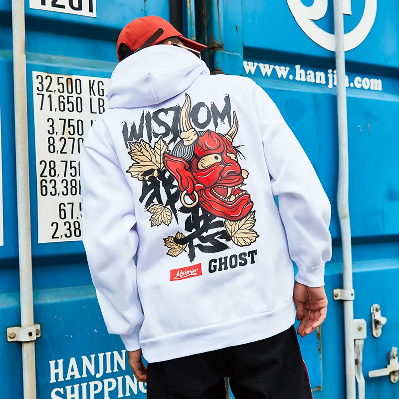 2019 китайский стиль хип-хоп оригинальный принт Хлопок Уличная толстовка мужская