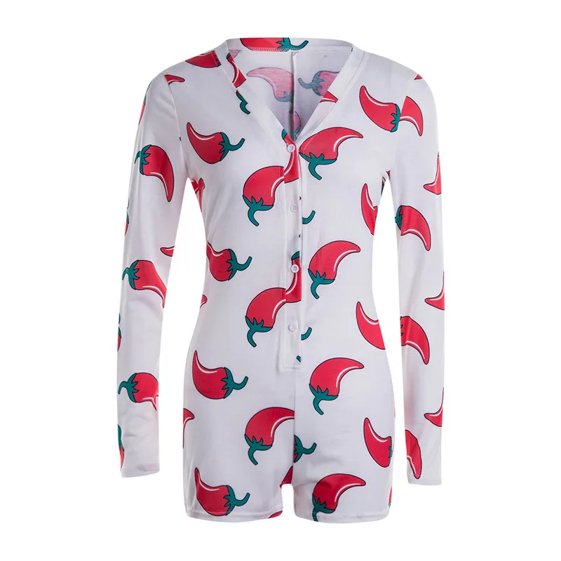 

Women Plunge V Neck Sleepwear Bodysuit Shorts Spicy Play suits