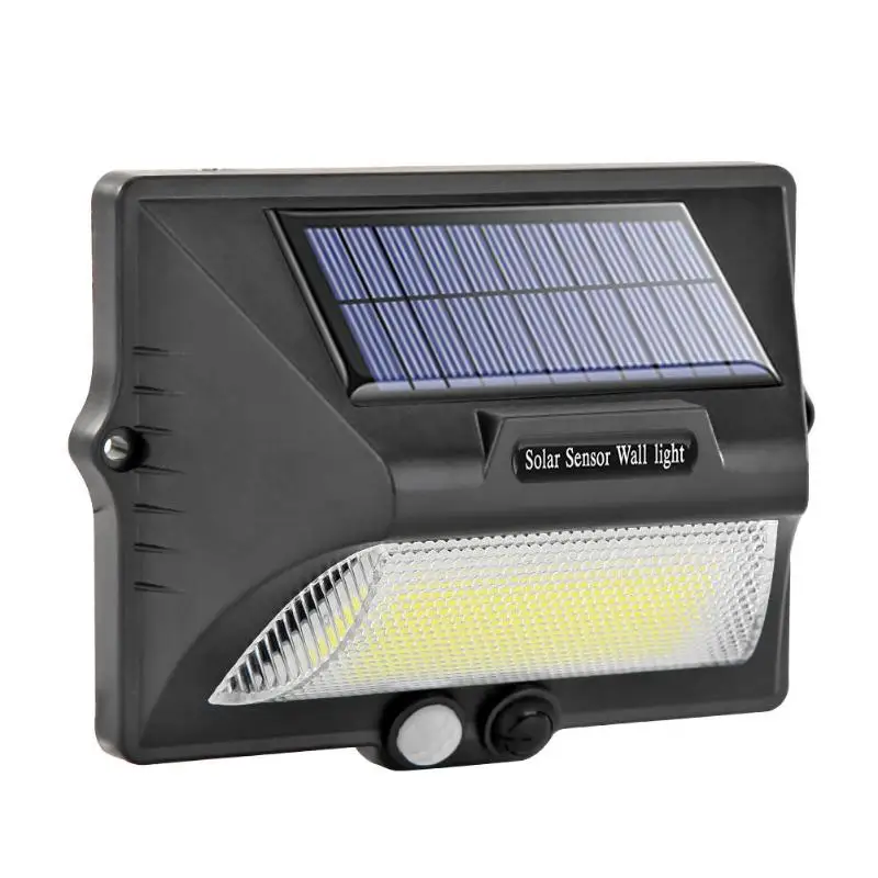 solar wall light Солнечная энергия светодиодный столбик лампа уличный садовый забор лампа ярд освещение Крышки столба - Испускаемый цвет: solar wall light