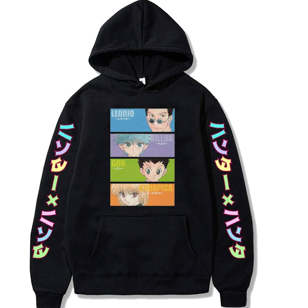 

Hunter X Hunter Hoodie Sweatshirts Kurapika GON FREECSS Hoodies Unisex Pullover Plus Size