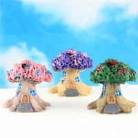 mini fairy tale tree house miniature micro landscape decoration garden decoration