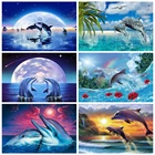 Алмазная вышивка 5D сделай сам, картина из квадратных страз, вышивка крестиком, стразы, искусство, подарок, декор для стен, Lx953