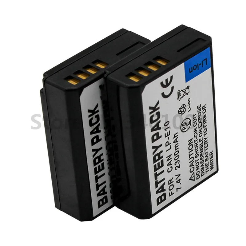 

LP-E10 Battery LP E10 LPE10 Batteries For Canon EOS 1100D 1200D Rebel T3 53 Kiss X50 X70