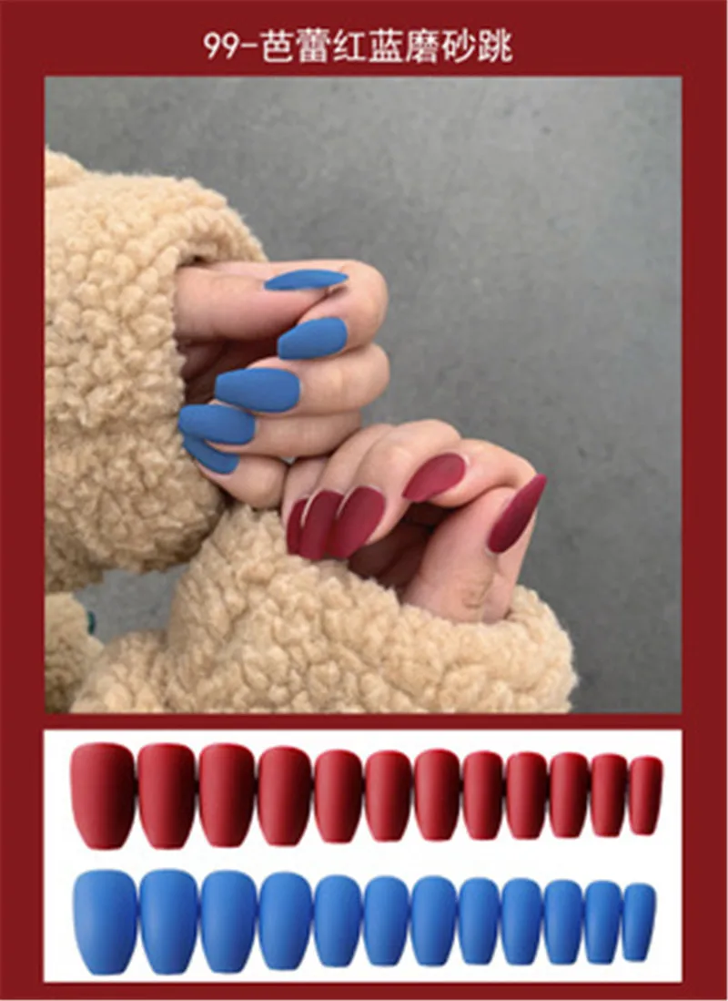 Stiletto Long Fake Nails Black Almond Impress Press on False Artificial Gloss Sharp Nep Nagels with Glue Sticker Nail Pops | Красота и
