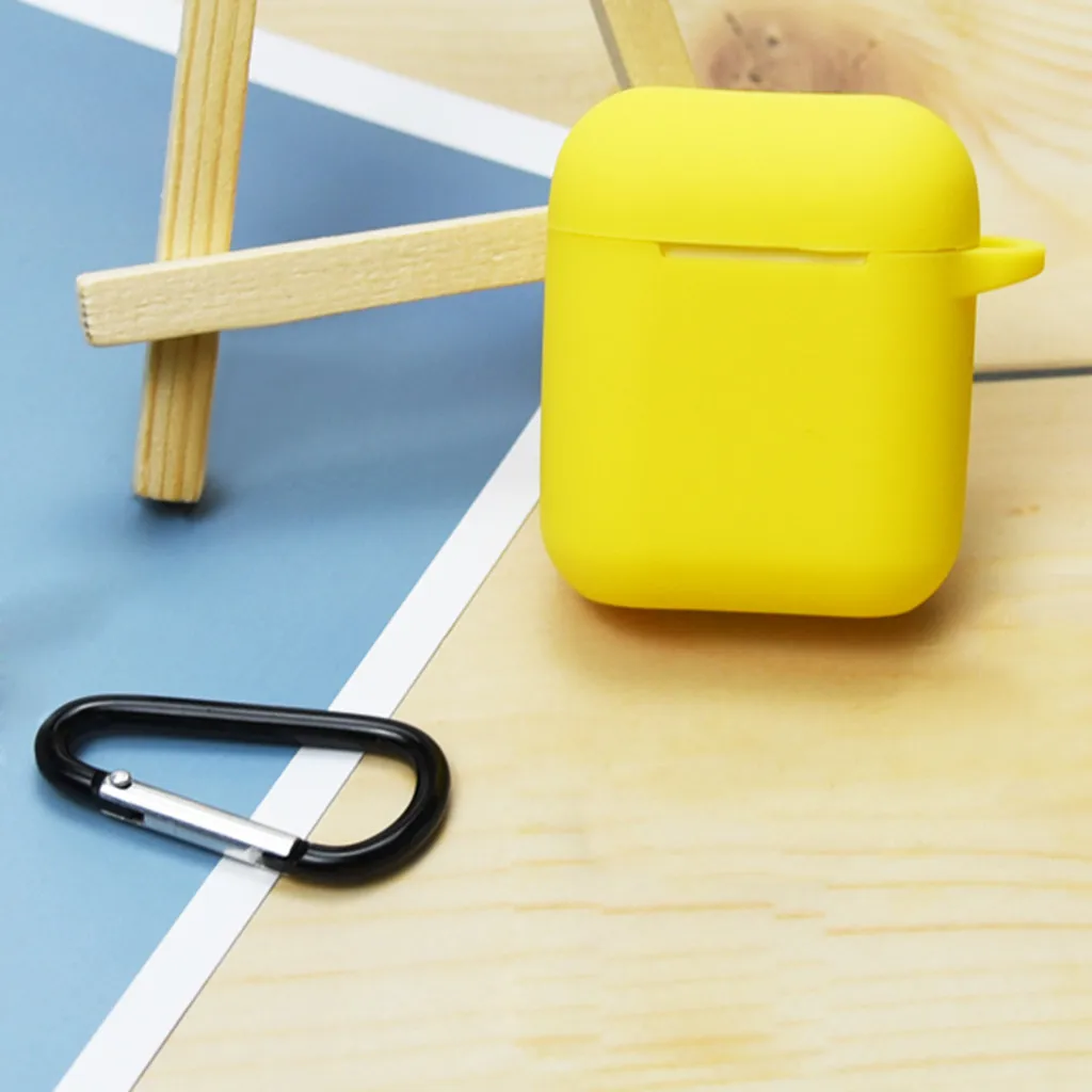 Чехлы для наушников Airpods Apple защитные силиконовые кейсы | Электроника