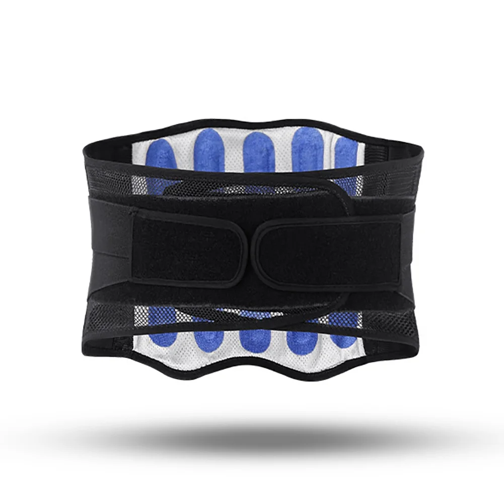 

Спортивный бандаж на талию для мужчин и женщин, дышащий защитный пояс с волшебной наклейкой для фитнеса