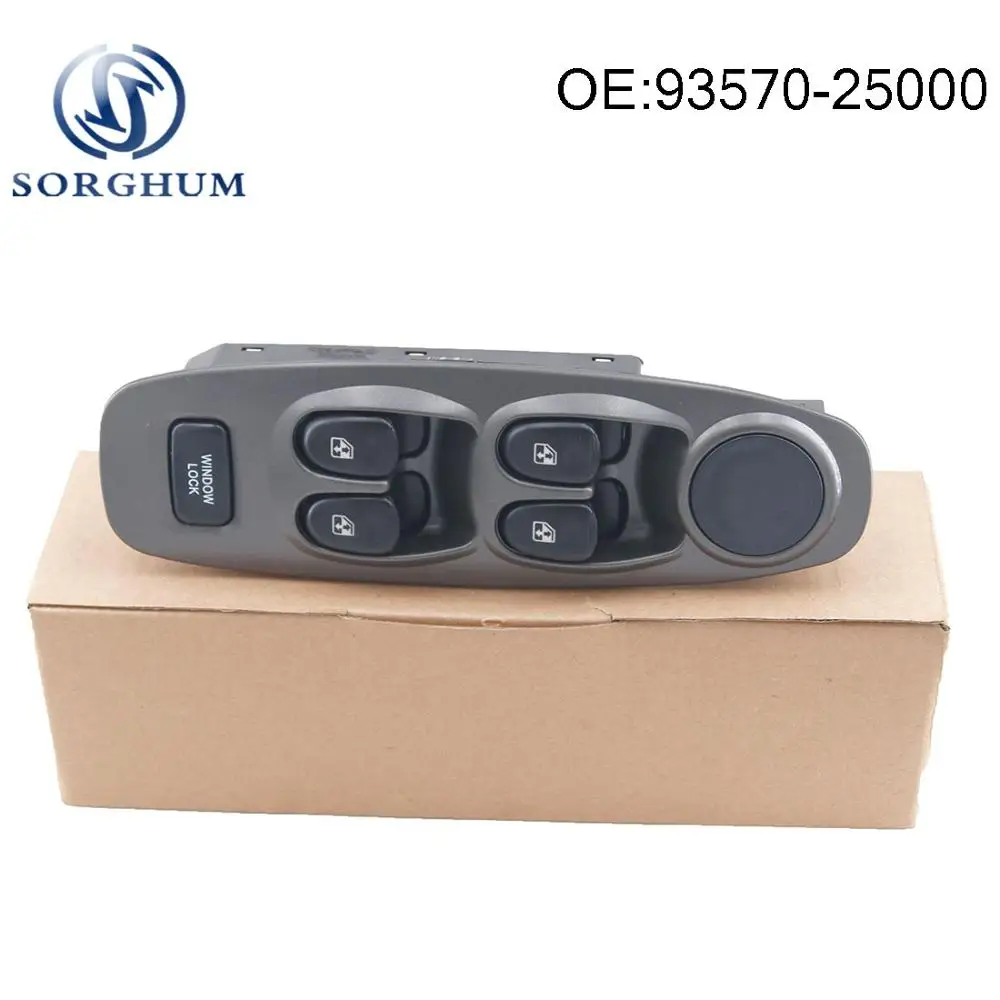 

Sorghum Master Electric Power Window Door Switch Regulator Left Front Driver For Hyundai Accent 2000-2005 93570-25000 9357025000