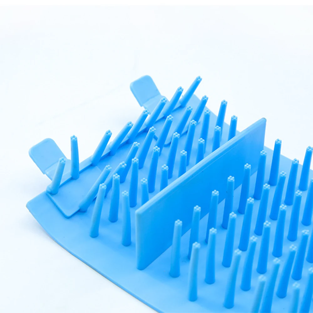 Портативное приспособление для очистки лап собак щетка быстро моется грязная