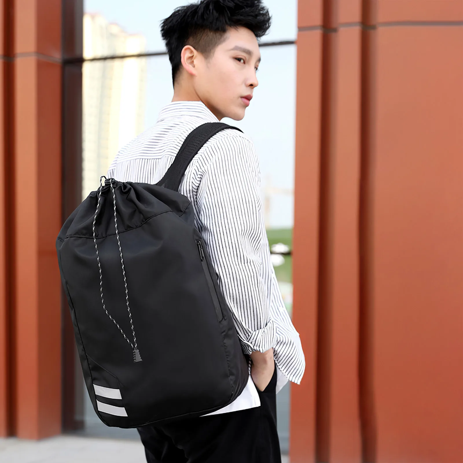 

Foldable Basketball Backpack Men Basketball Backpack School Bags Balls Soccer Fitness Sports Backpack for Sport Fitness Outdoor