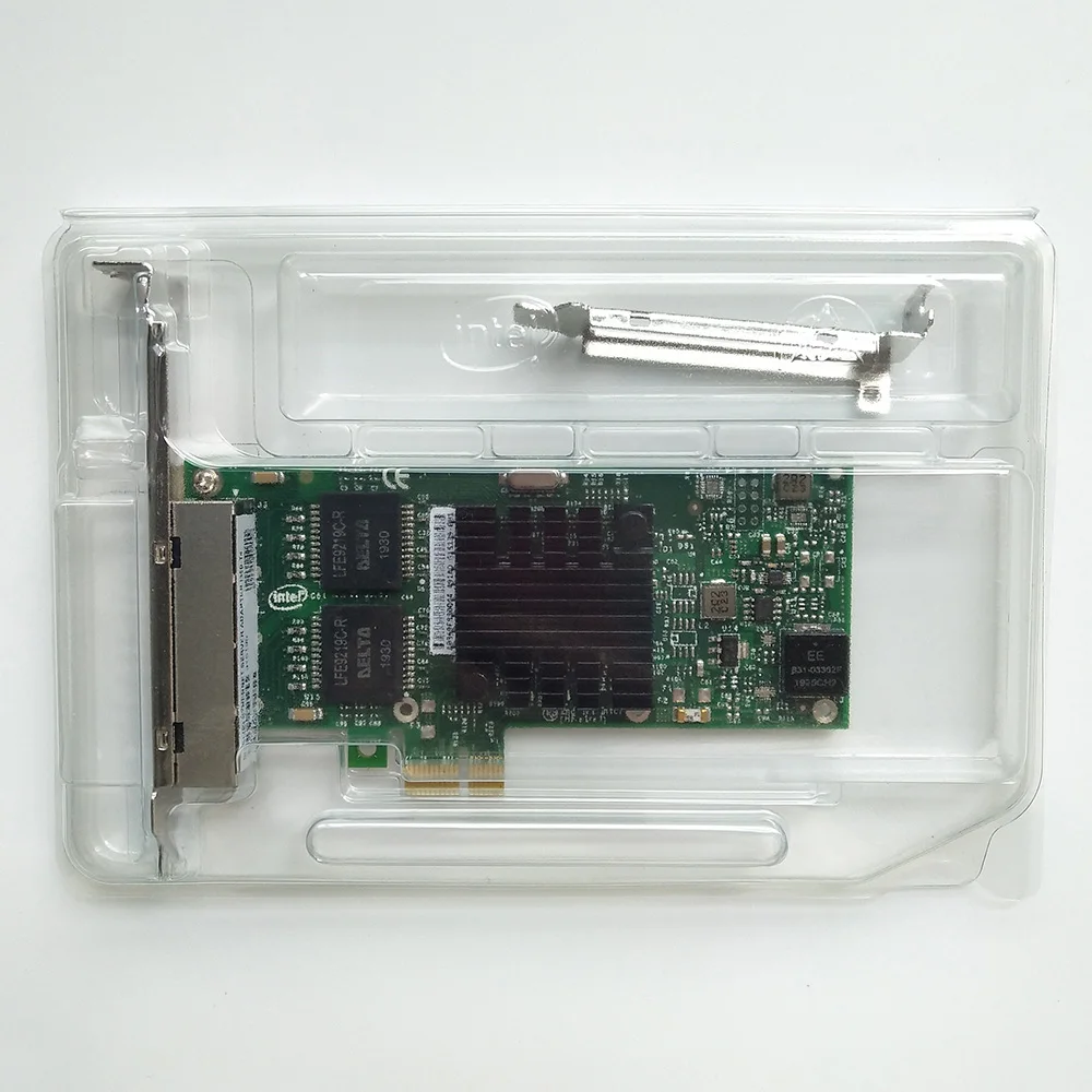 

New Intel I350-T4 Quad Port RJ45 1000Mbps Gigabit PCI-E Server Adapter NIC