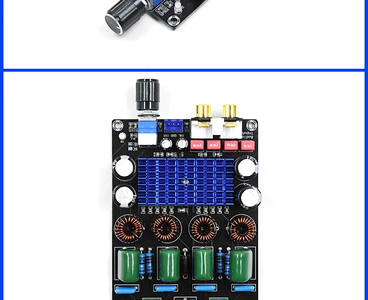 KYYSLB DC12-24V высокой мощности 100 Вт* 2 TPA3116D2 цифровой усилитель мощности доска XH-M590 домашний аудиоусилитель доска 2~ 8 Ом